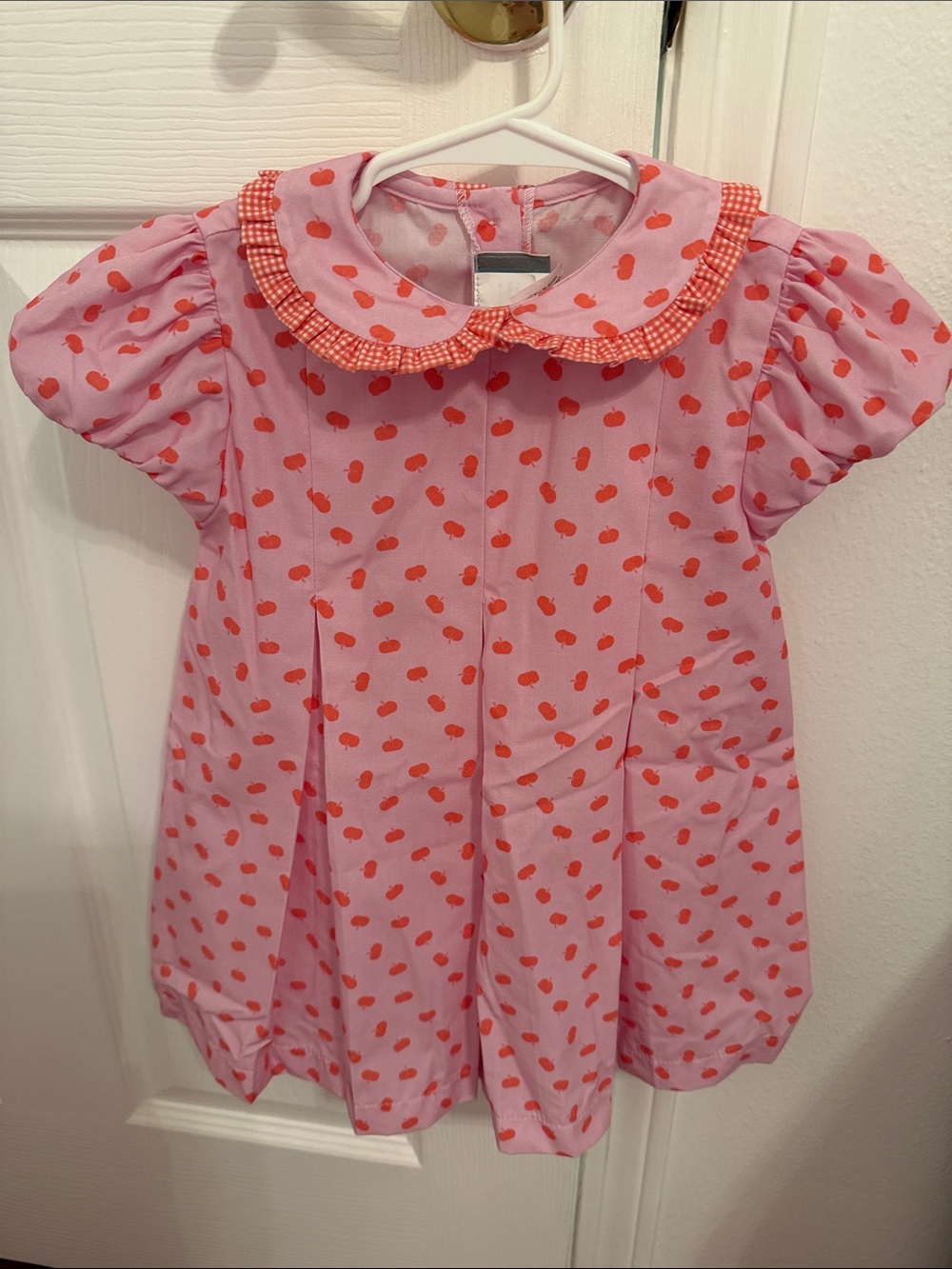 Pumpkin print dress. Worn once.